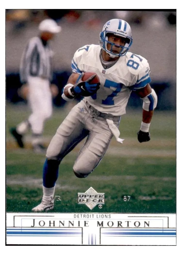 2001 Upper Deck Johnnie Morton #62 card