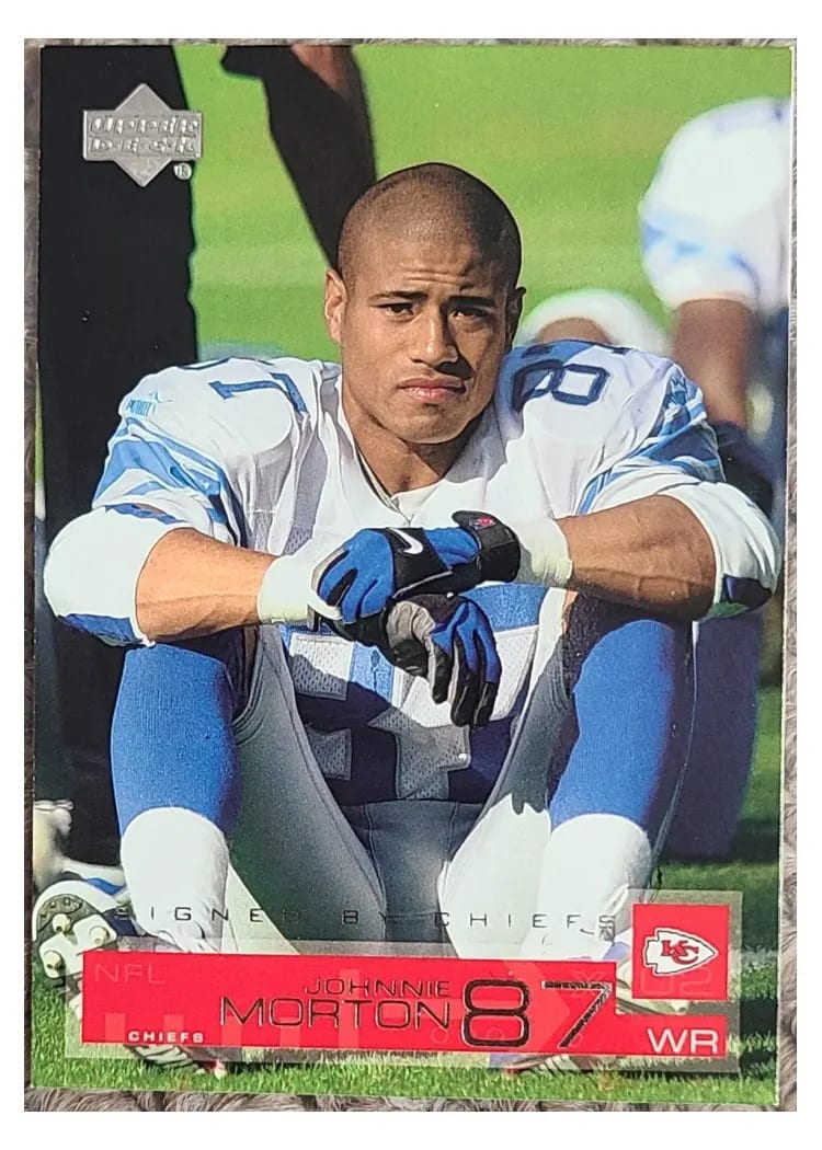 2002 Upper Deck Johnnie Morton #86 card