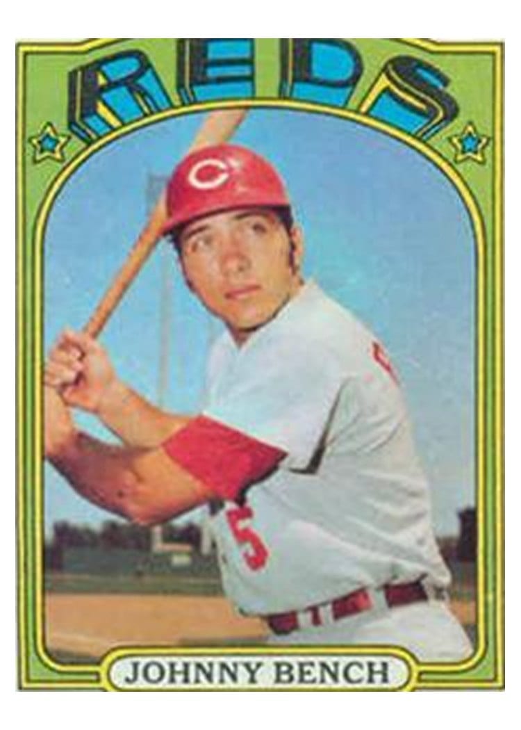 1972 Topps Johnny Bench #433 card