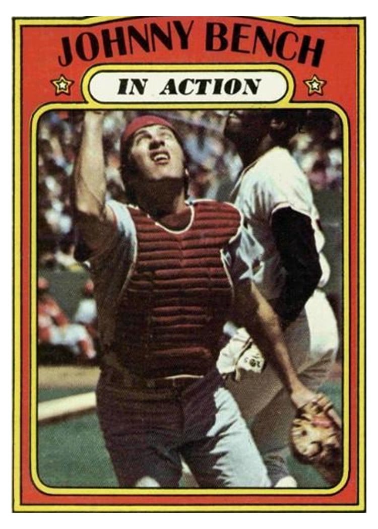 1972 Topps Johnny Bench #434 card
