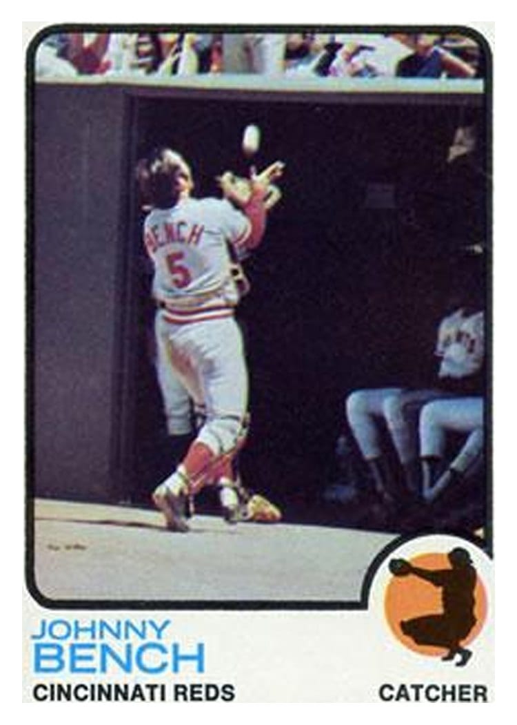 1973 Topps Johnny Bench #380 card