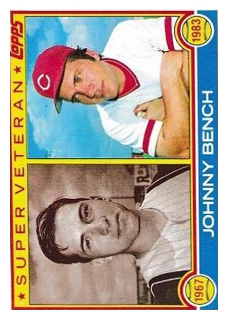 1983 Topps Johnny Bench #61 card