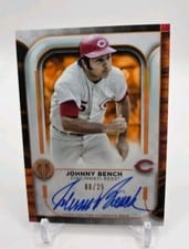 2022 Topps Tribute Autographs Johnny Bench #TA-JBE card