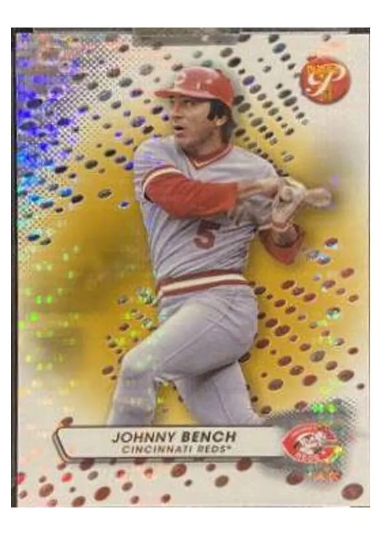 2023 Topps Pristine Base Set Johnny Bench #5 card