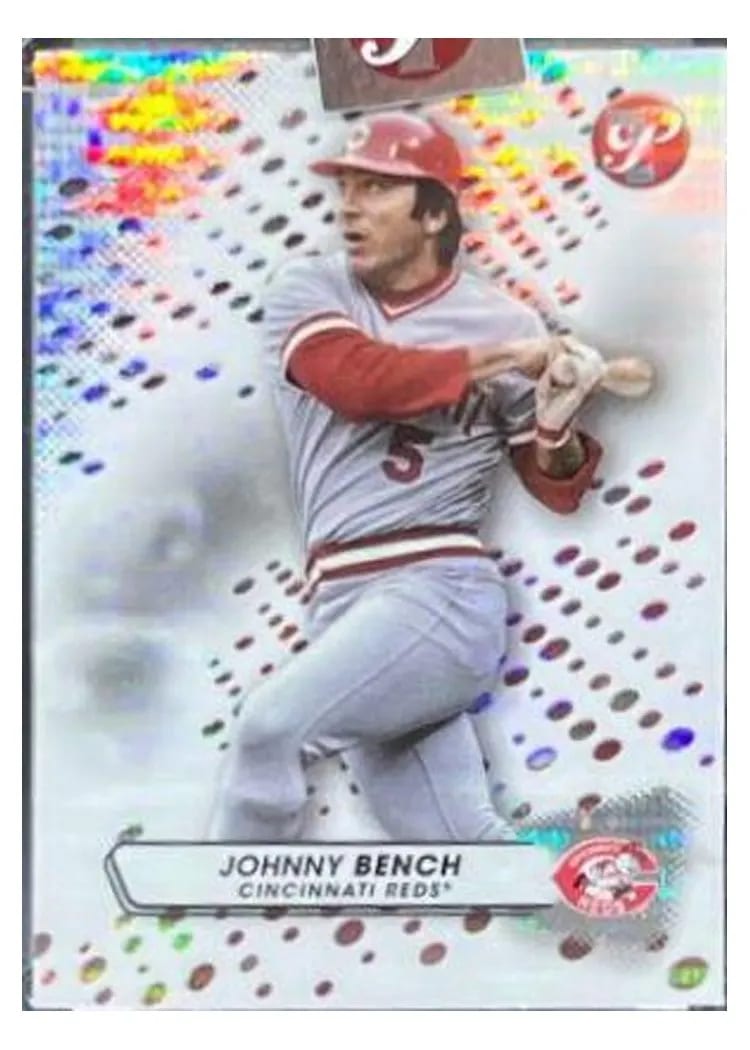 2023 Topps Pristine Base Set Johnny Bench #5 card