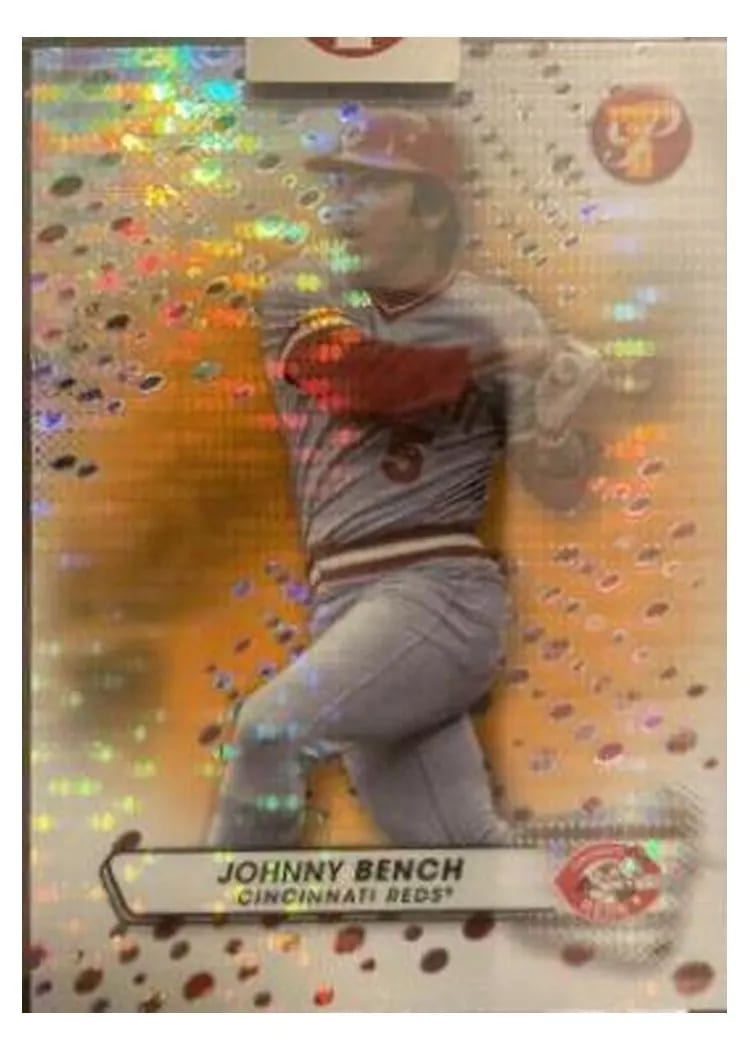 2023 Topps Pristine Base Set Johnny Bench #5 card