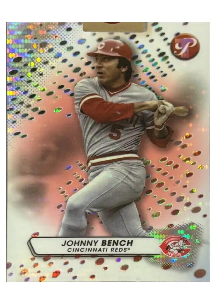 2023 Topps Pristine Base Set Johnny Bench #5 card