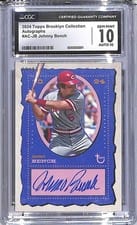 2024 Topps Brooklyn Collection Autographs Johnny Bench #AC-JB