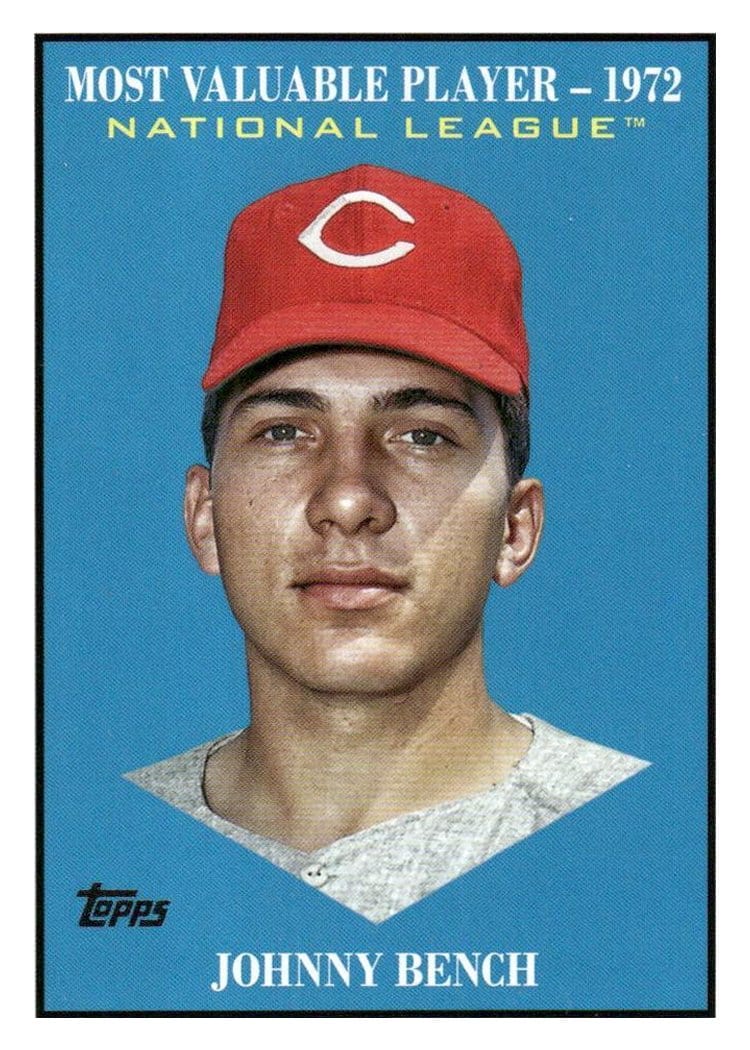 2025 Topps Update Most Valuable Johnny Bench #MV-31 card
