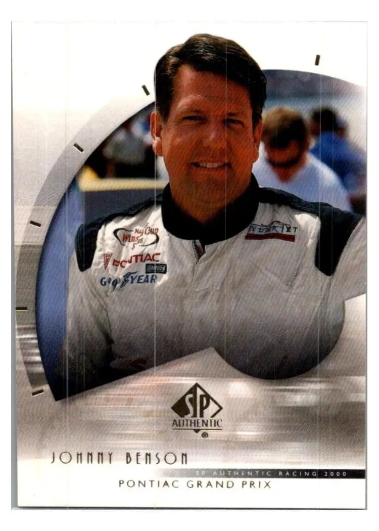2000 SP Authentic Johnny Benson #18 card