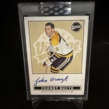 2024-25 Upper Deck Clear Cut Vintage Autos Johnny Bucyk #VA-JB