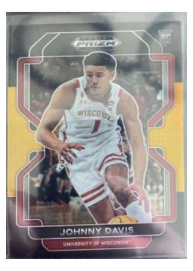 2022-23 Panini Prizm Base Set Johnny Davis #231 card