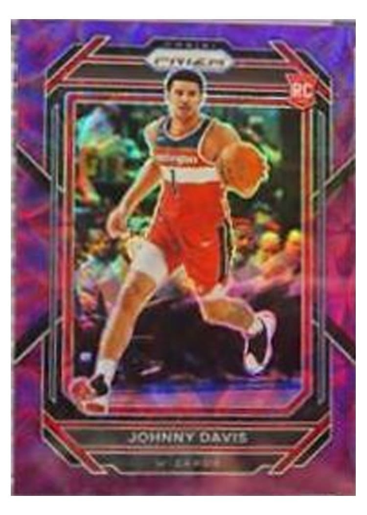 2022-23 Panini Prizm Base Set Johnny Davis #231 card