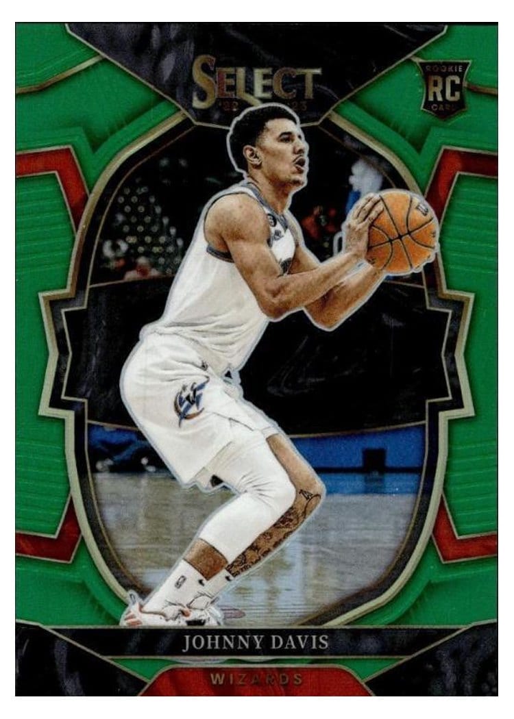 2022-23 Panini Select Base Set Johnny Davis #100 card