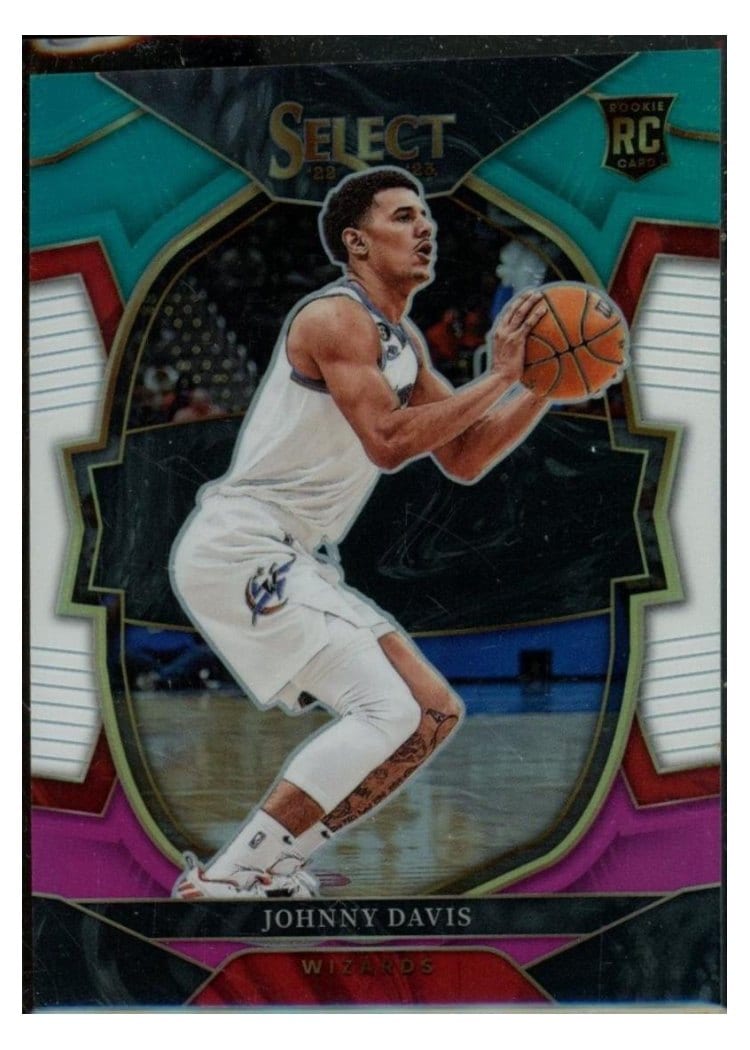 2022-23 Panini Select Base Set Johnny Davis #100 card