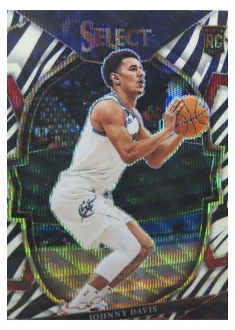 2022-23 Panini Select Base Set Johnny Davis #100 card