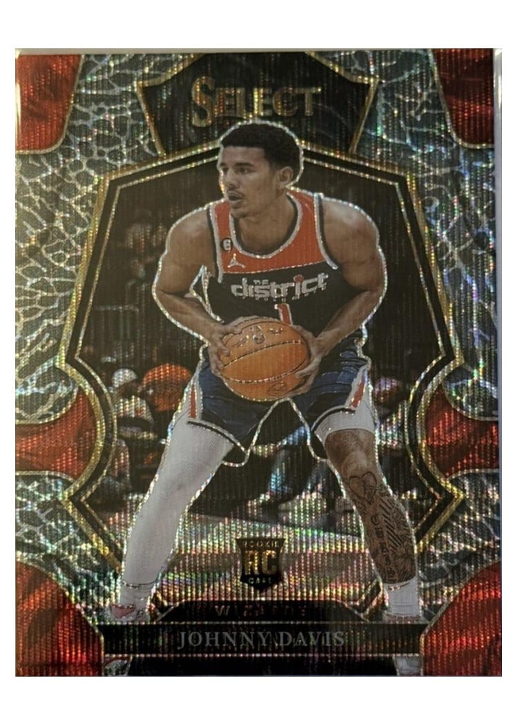 2022-23 Panini Select Base Set Johnny Davis #191 card