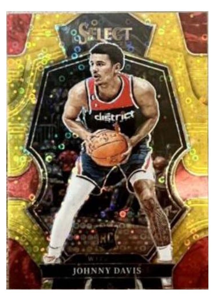 2022-23 Panini Select Base Set Johnny Davis #191 card