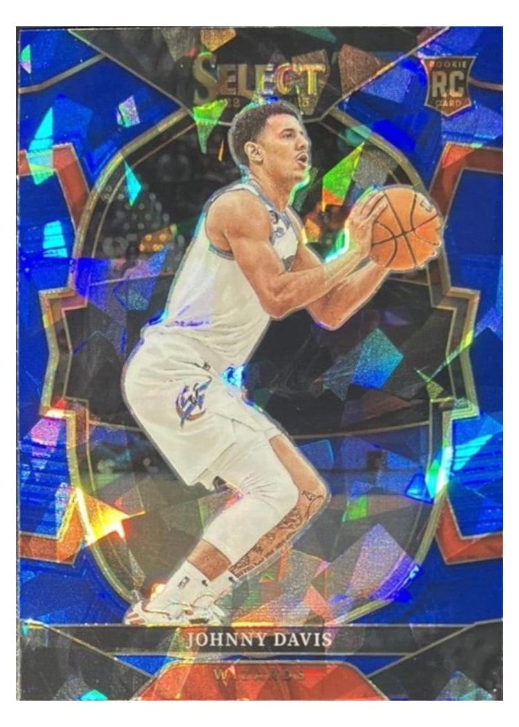 2022-23 Panini Select Base Set Johnny Davis #300 card