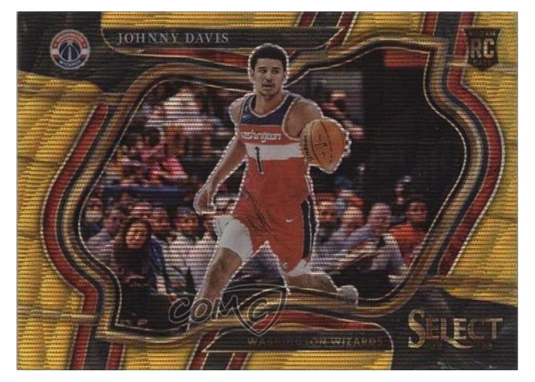 2022-23 Panini Select Base Set Johnny Davis #300 card