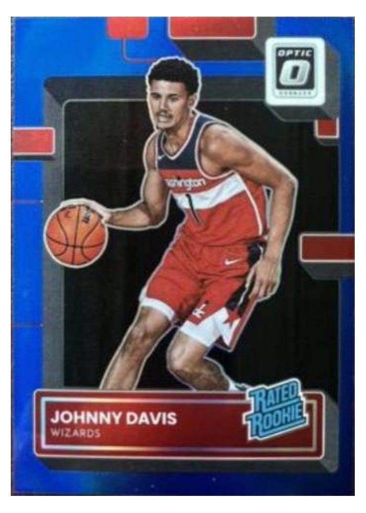 2022 Panini Donruss Optic Johnny Davis #206 card
