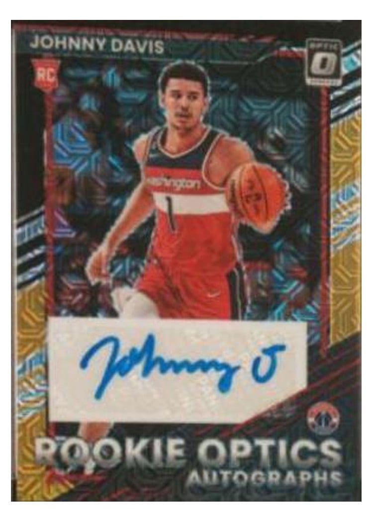 2022 Panini Donruss Optic Johnny Davis #206 card