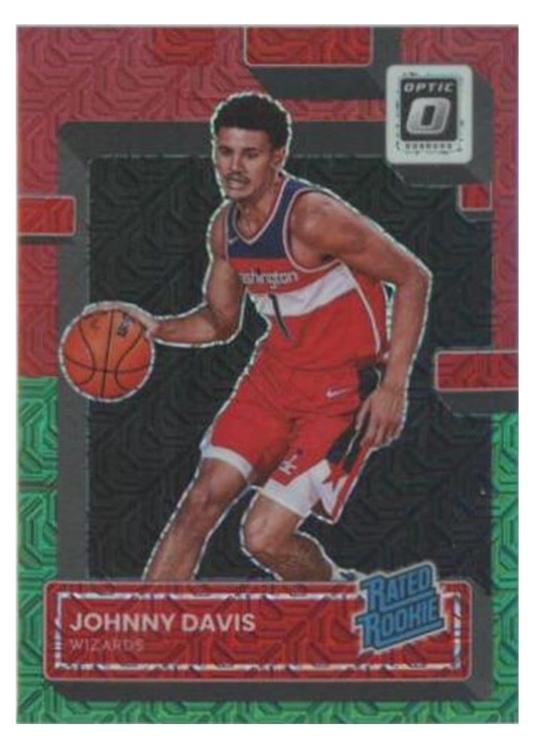2022 Panini Donruss Optic Johnny Davis #206 card