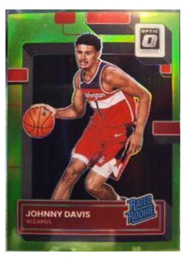 2022 Panini Donruss Optic Johnny Davis #206 card