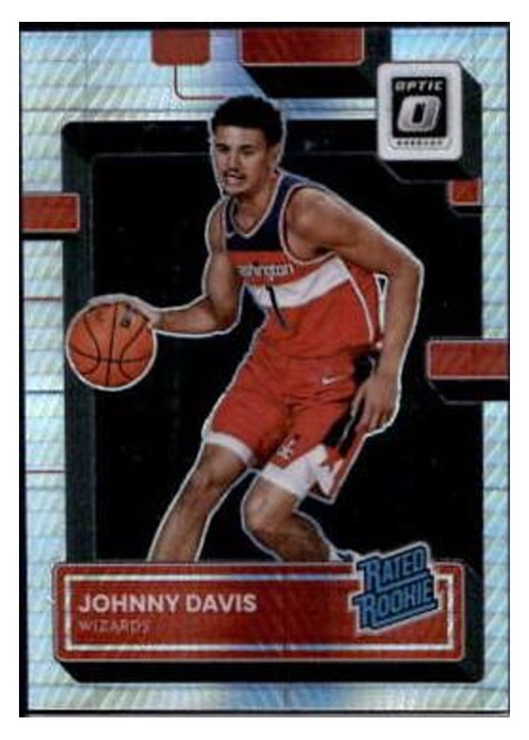 2022 Panini Donruss Optic Johnny Davis #206 card