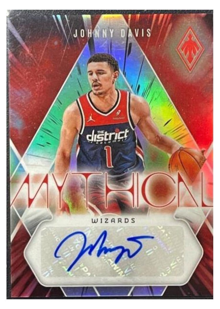 2023-24 Panini Phoenix Mythical Autographs Johnny Davis #MA-JDV card