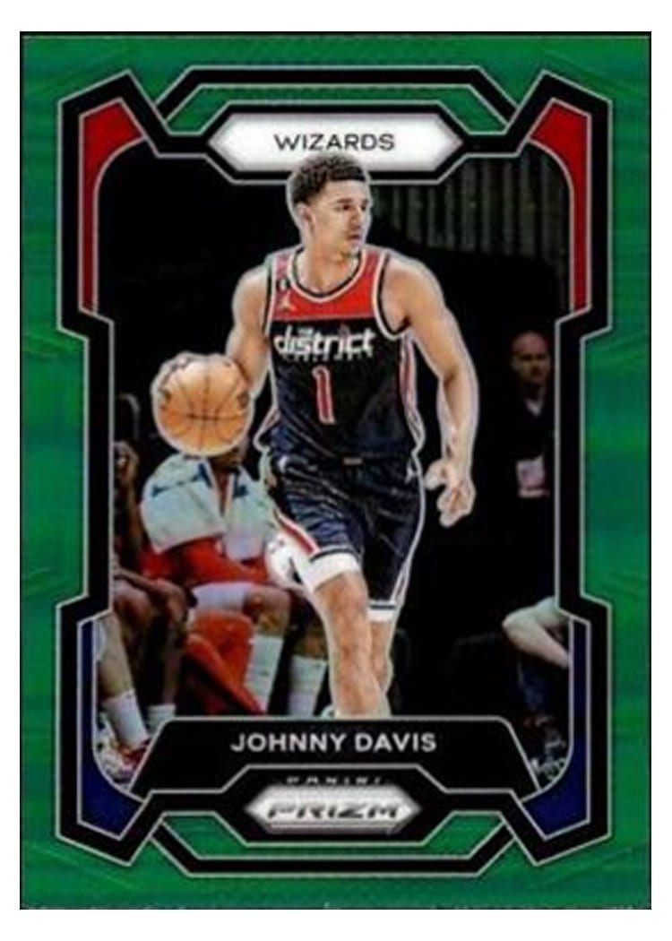 2023-24 Panini Prizm Base Set Johnny Davis #38 card