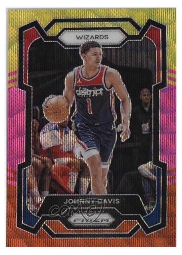 2023-24 Panini Prizm Base Set Johnny Davis #38 card
