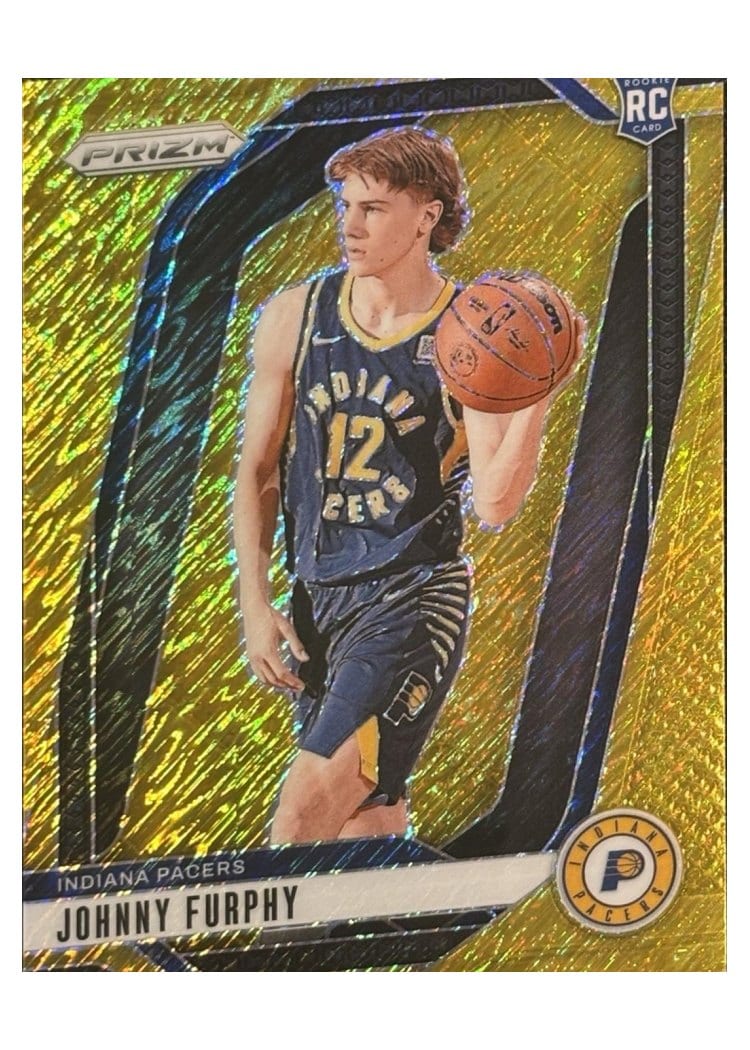 2024-25 Panini Prizm Base Set Johnny Furphy Gold Shimmer FOTL #237