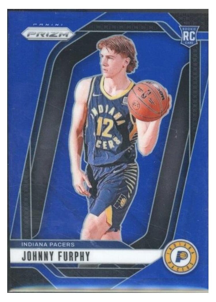 2024-25 Panini Prizm Base Set Johnny Furphy Blue #237 card