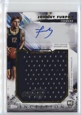 2024-25 Topps Inception Rookie Jumbo Relic Autographs Johnny Furphy #RJR-JF card