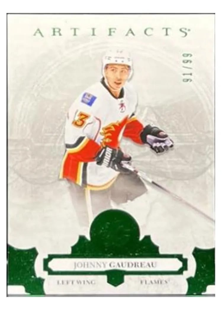 2017-18 Upper Deck Artifacts Base Set Johnny Gaudreau #5 card