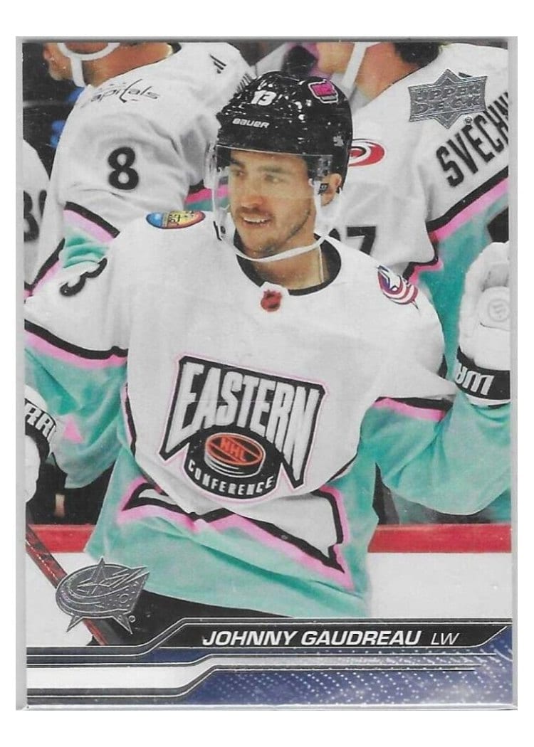 2023-24 Upper Deck Base Set Johnny Gaudreau #678 card