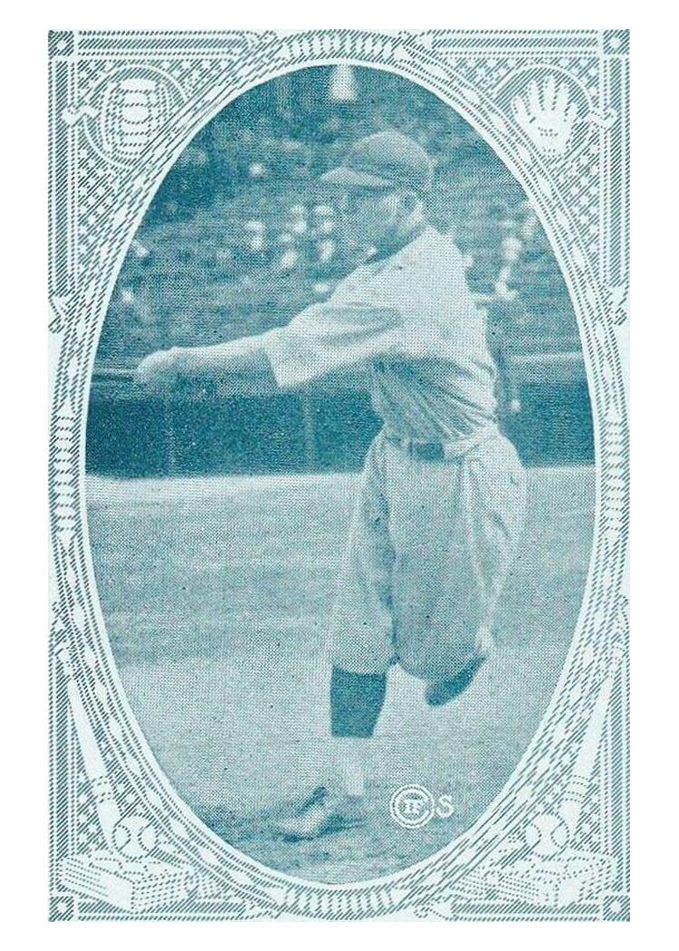 1922 E120 American Caramel Johnny Gooch card