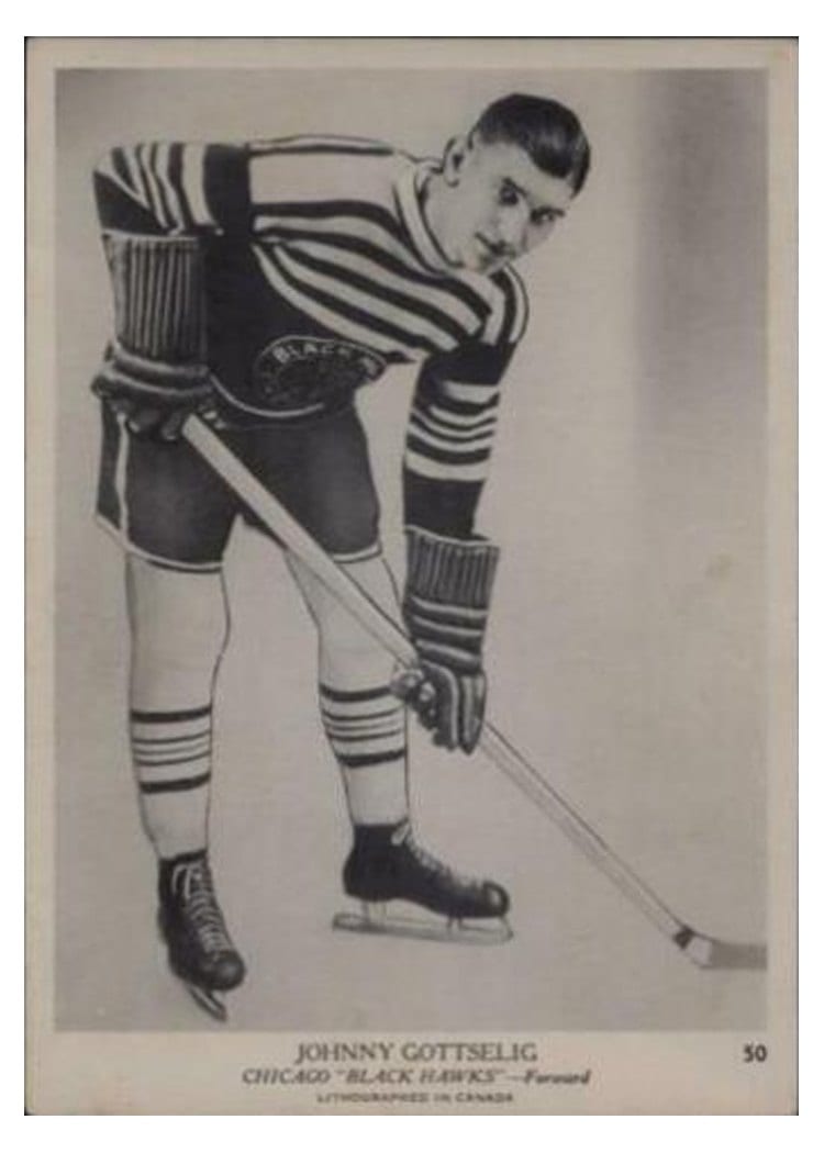 1939 O-Pee-Chee V301-1 Johnny Gottselig #50 card