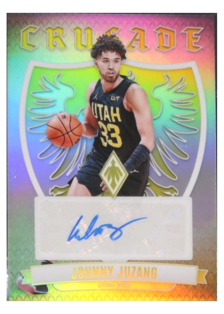 2023-24 Panini Phoenix Crusade Signatures Johnny Juzang #CS-JJU card
