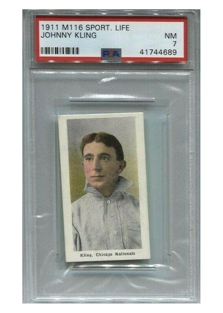 1911 M116 Sporting Life Johnny Kling card