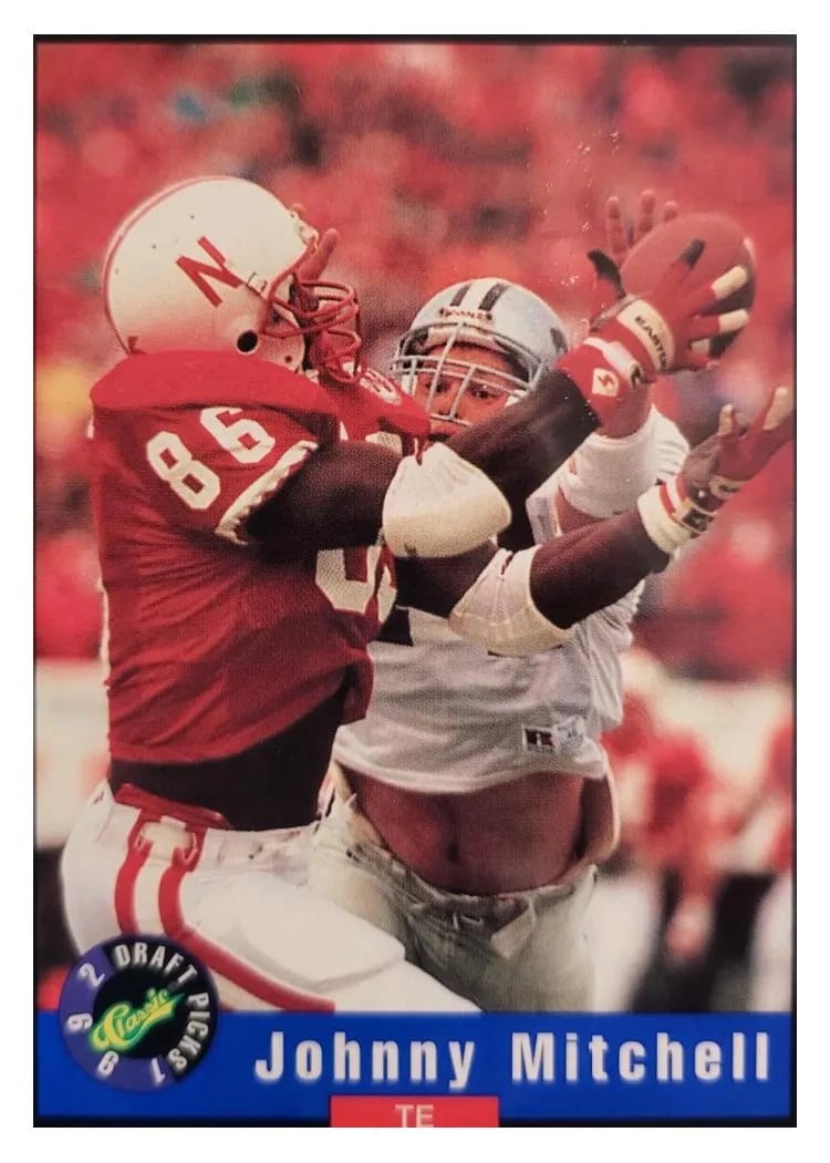 1992 Classic Draft Picks Johnny Mitchell #55 card