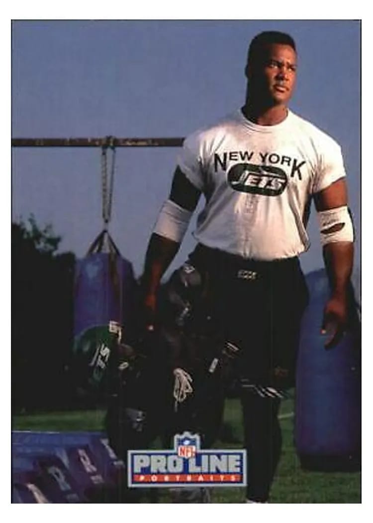 1992 Pro Line Portraits Johnny Mitchell #308 card