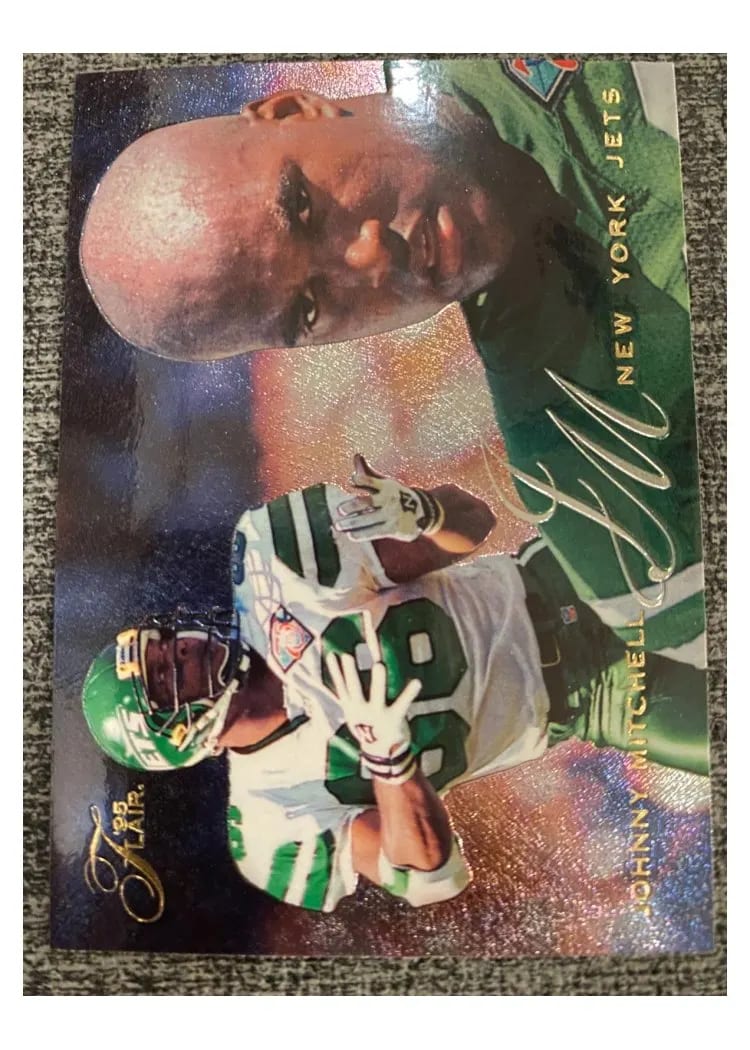 1995 Flair Johnny Mitchell #146 card