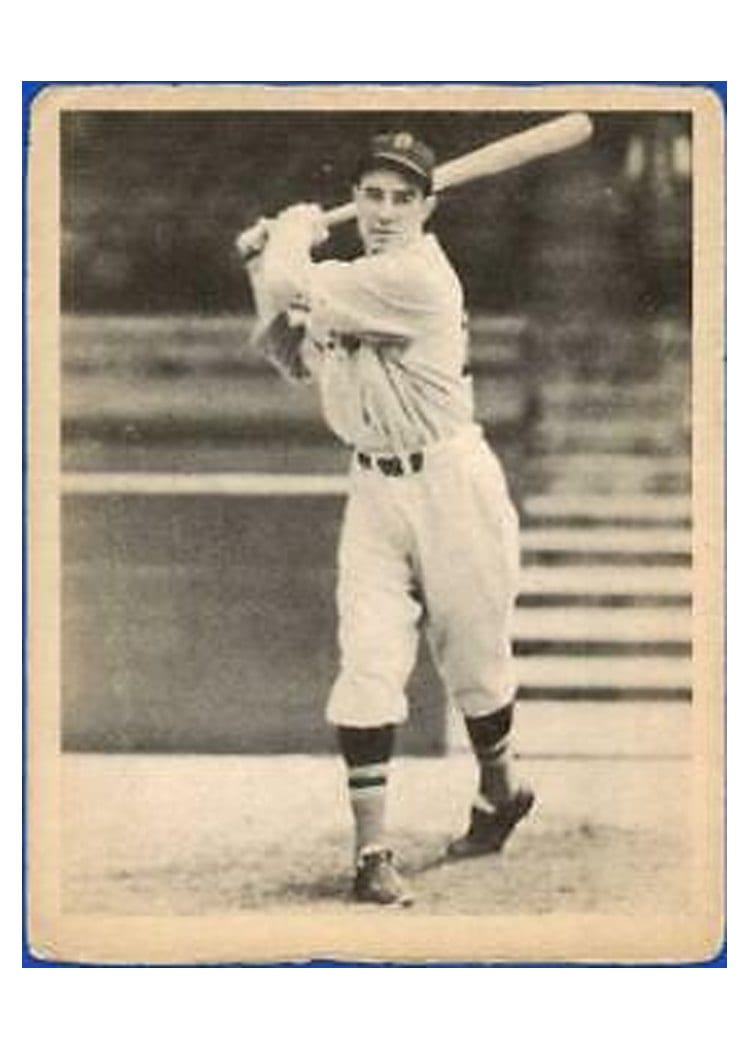 1939 Play Ball Johnny Peacock #16 card