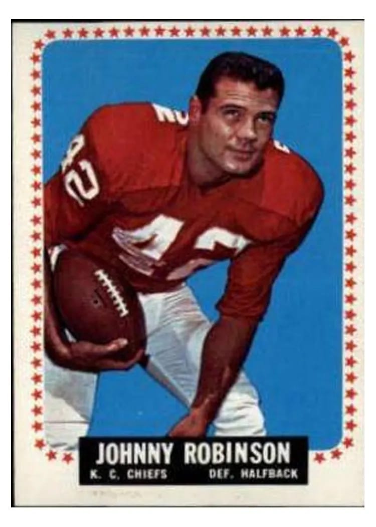 1964 Topps Johnny Robinson #105 card