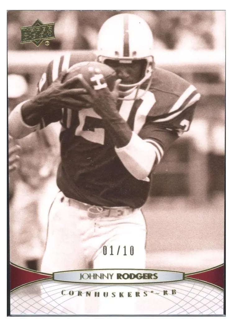 2012 Upper Deck Johnny Rodgers #30 card