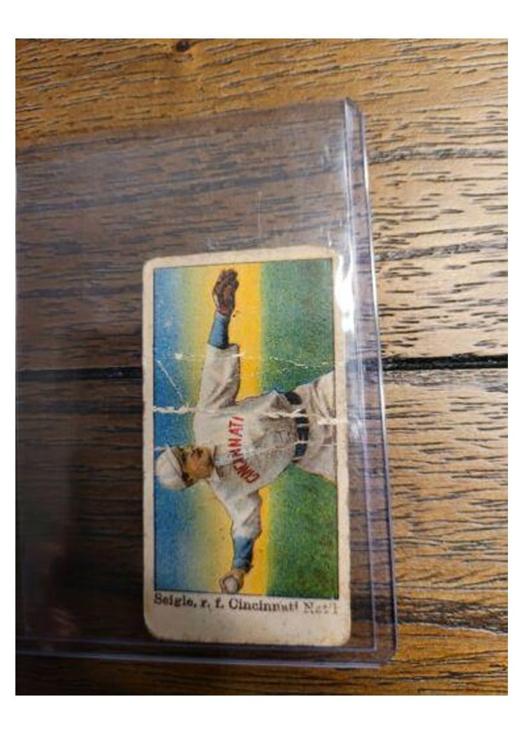1909 E92 Dockman & Sons Johnny Seigle card