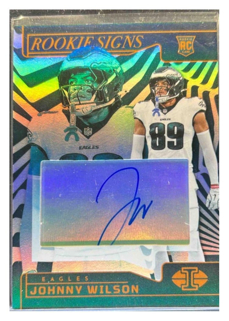 2024 Panini Illusions Rookie Signs Johnny Wilson #24 card