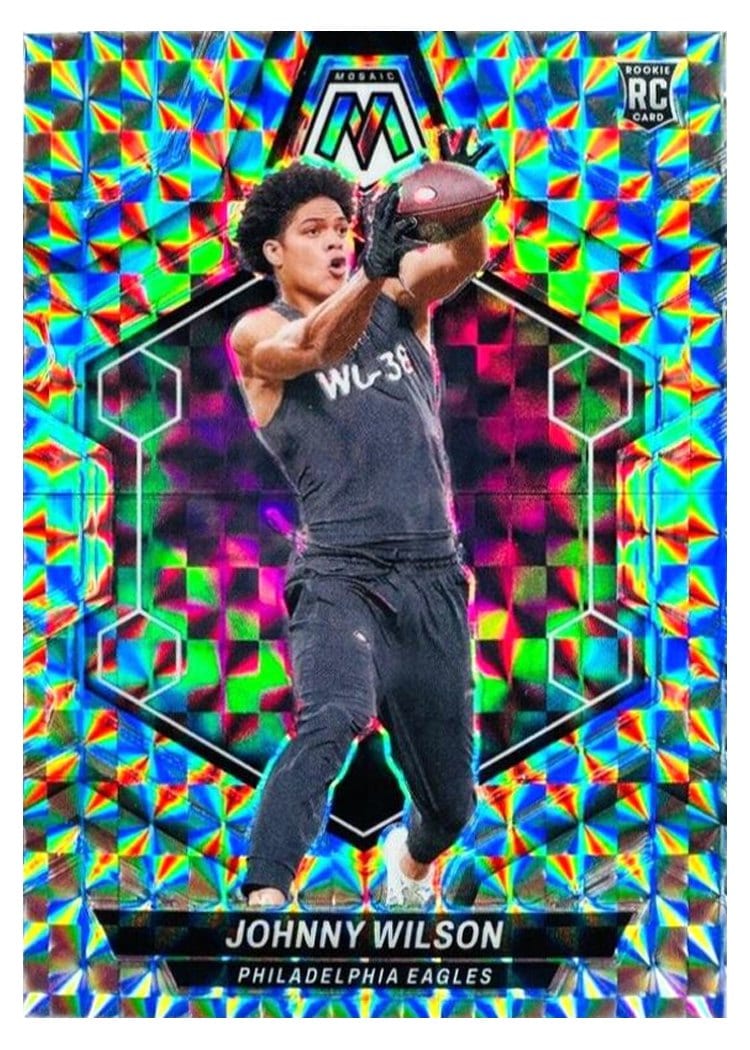 2024 Panini Mosaic Base Set Johnny Wilson #396 card